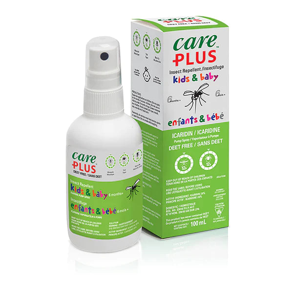 Care Plus Icaridin 20% Insect Repellent Kids & Baby