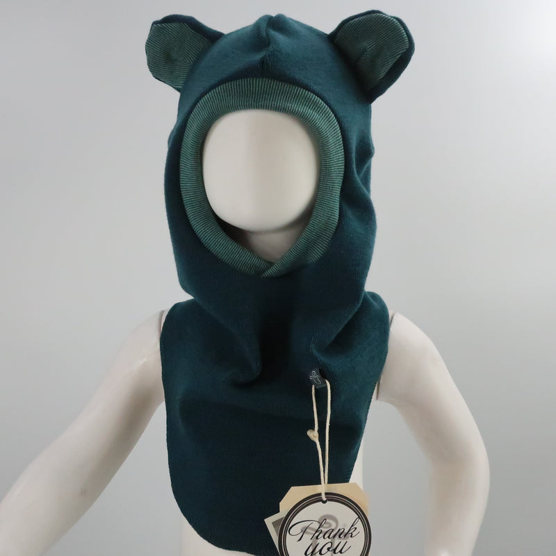 Bumby Wool Balaclava with Bear Ears