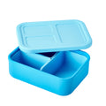 LunchBots Build-A-Bento Medium Platinum Silicone Bento Box
