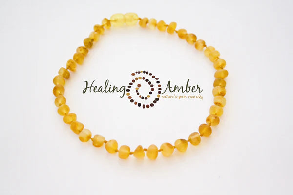 Healing Amber Infant / Toddler Necklace (11-13")