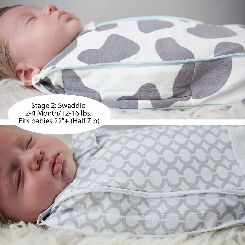Grow With Me Convertible Woombie Swaddle