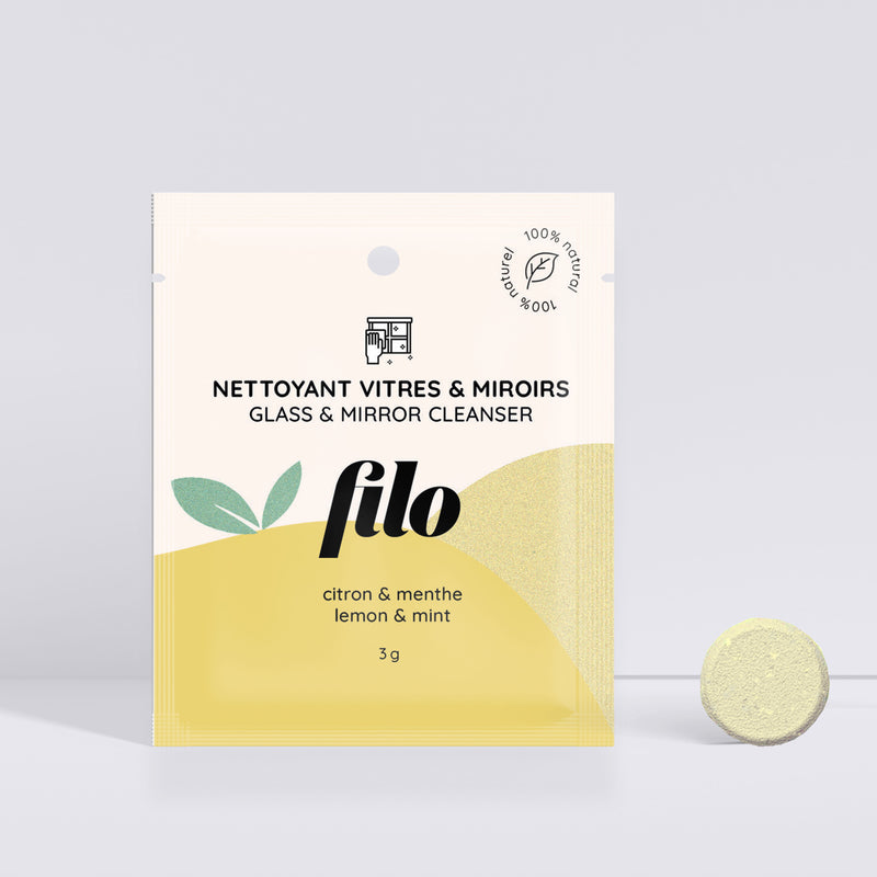 Filo Glass & Mirror Cleaning Tablet
