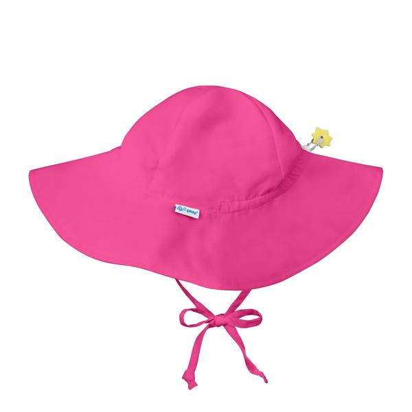 Green Sprouts Hot Pink Newborn Brim Sun Hat