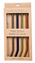 Life Without Waste Glass Straws (4 straws + brush)