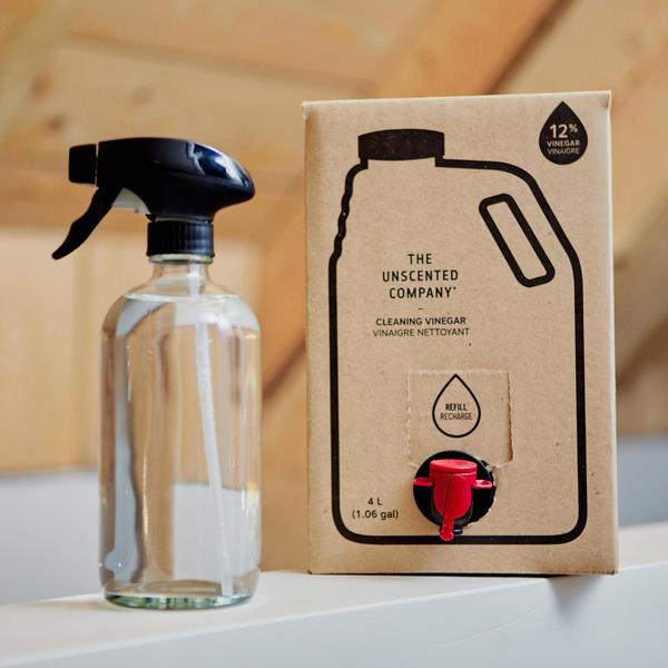 The Unscented Company Concentrated Cleaning Vinegar, 12% Refill  *For local pick up only*