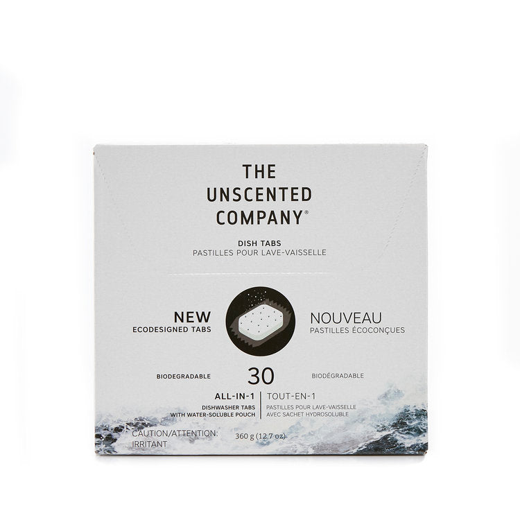 The Unscented Company Ecodesigned Dishwasher Tabs