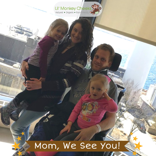 Congratulations Jennie, our Spring 2019 'Mom, We See You' Winner!