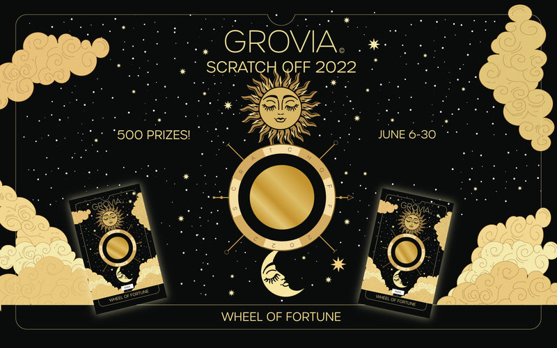 GroVia 2022 Scratch Off Event and SALE is on NOW!