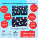 Yumbox Gel Ice Packs in Fabric Sleeves 2-Pack