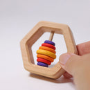 Grimm's Rattle Hexagon with 7 Discs