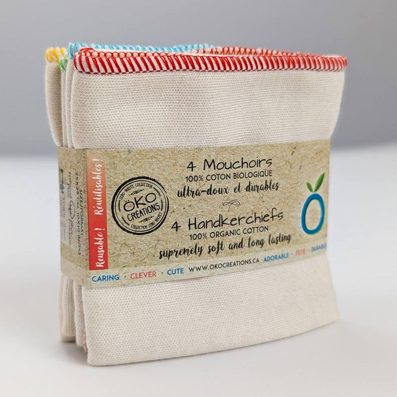 Oko Creations Organic Cotton Handkerchiefs