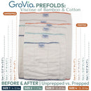 GroVia Prefold Cloth Diapers (6pk)