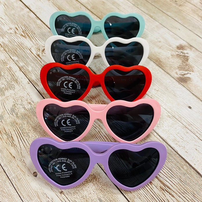 RoShamBo Heart Shaped Sunglasses