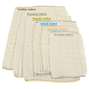 OsoCozy Unbleached Cotton Prefold Cloth Diapers, sold individually