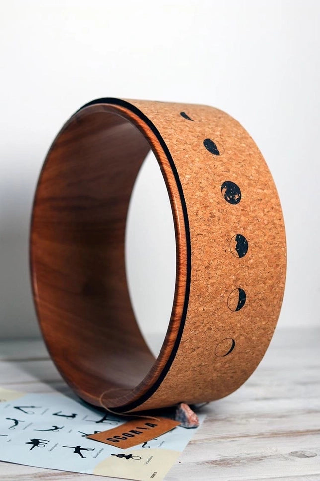 Scoria Illuminate Cork Yoga Wheel