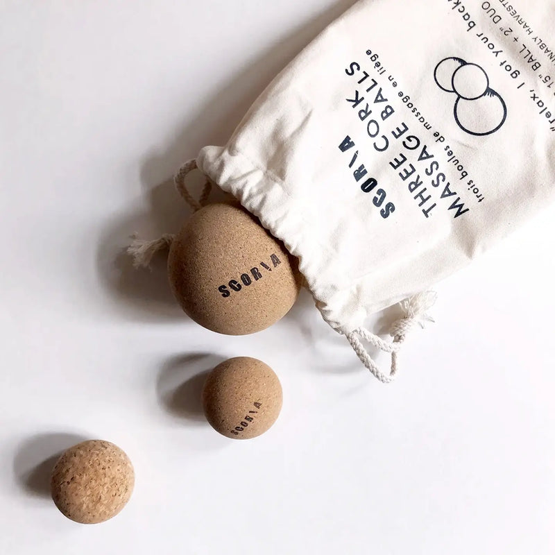 Scoria Cork Massage Balls
