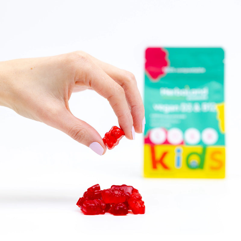 Herbaland Kids Vegan D3 & B12, 90ct