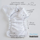 Thirsites Duo Fitted Cloth Diaper