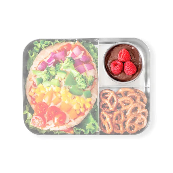 LunchBots Medium (2.5oz) Stainless Steel Dip Containers, set of 2