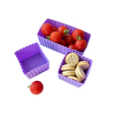 Yumbox Mini Silicone Bento Cups · Set of 3
