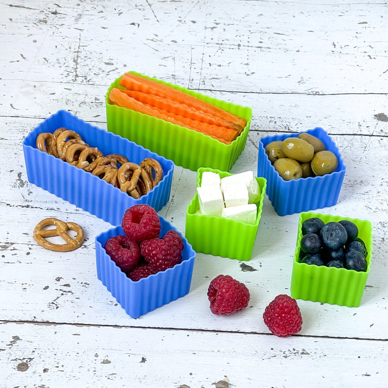 Yumbox Mini Silicone Bento Cups, Set of 6