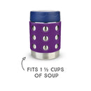 LunchBots Leakproof Thermal Dots Food Container, 12oz *back-order (estimated shipping Aug 20)