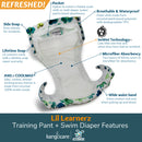 Lil Learnerz 2.0 Training Pant and Swim Diaper