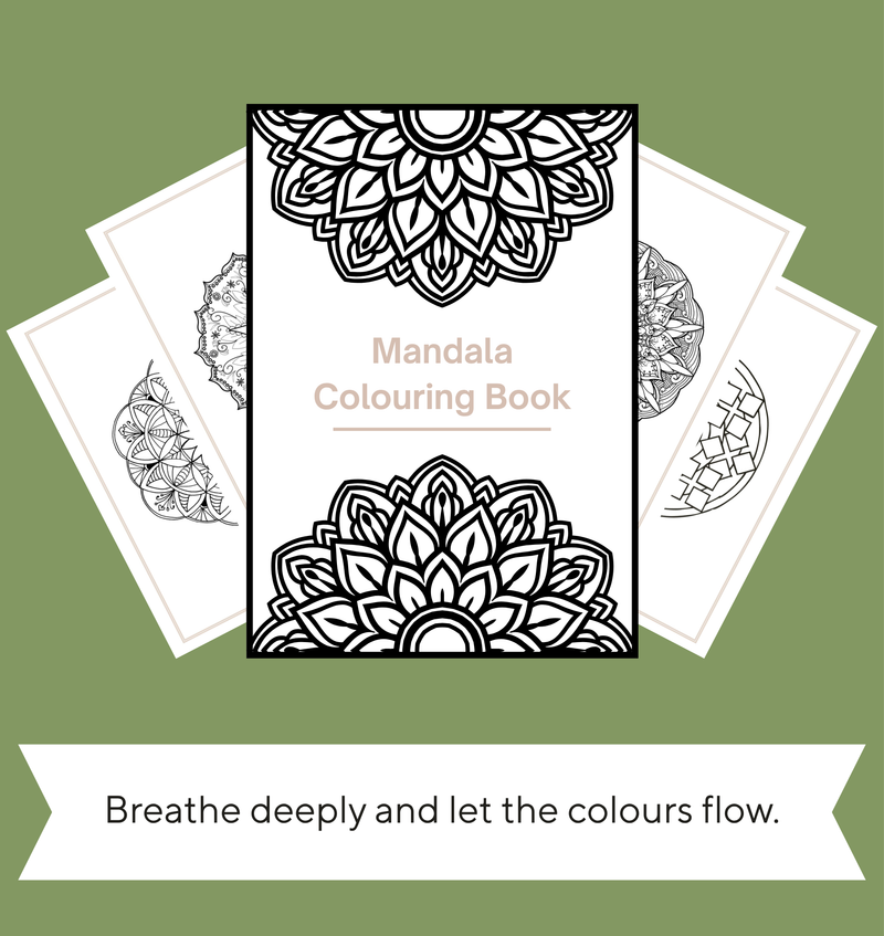 Mandala Colouring Book - Digital Download