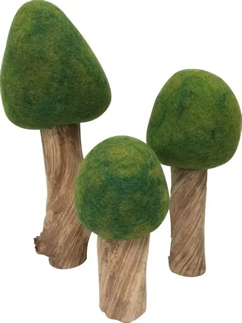 Papoose Summer Trees, 3 pcs