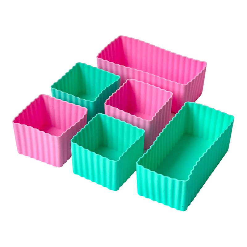 Yumbox Mini Silicone Bento Cups, Set of 6