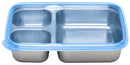 U Konserve 3 Compartment Stainless Steel Container with Silicone Lid, 24 oz