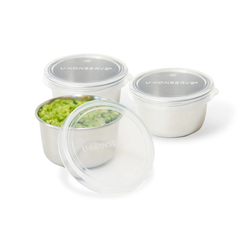U Konserve Stainless Steel Dip Containers - set of 3