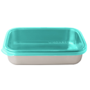 U Konserve Rectangular Container with Silicone Lid, 25 oz