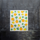 Plantish Dry Mat (XL Sponge Cloth) - Orange