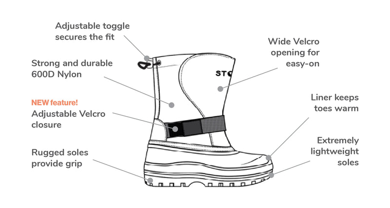 Stonz Trek Kid Winter Boots '23