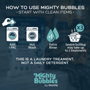 Mighty Bubbles Laundry Treatment, 20 count