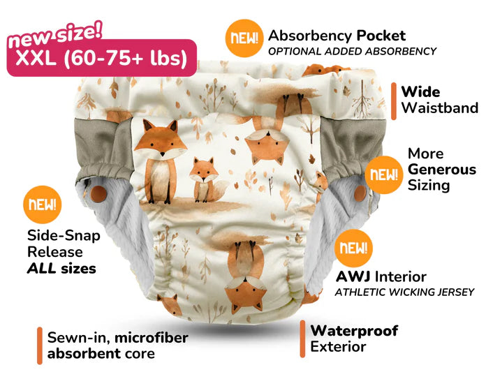 Lil Learnerz 2.0 Training Pant and Swim Diaper