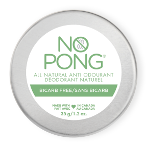 No Pong Natural Deodorant - Bicarb Free, Low Fragrance