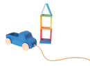 Grimm's Pull Along Blue Truck with Blocks