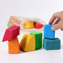 Grimm's Large Multi-coloured Blocks, 15 pcs