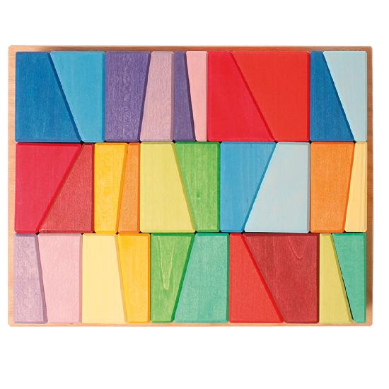 Grimm's Sloping Blocks, 30 pieces