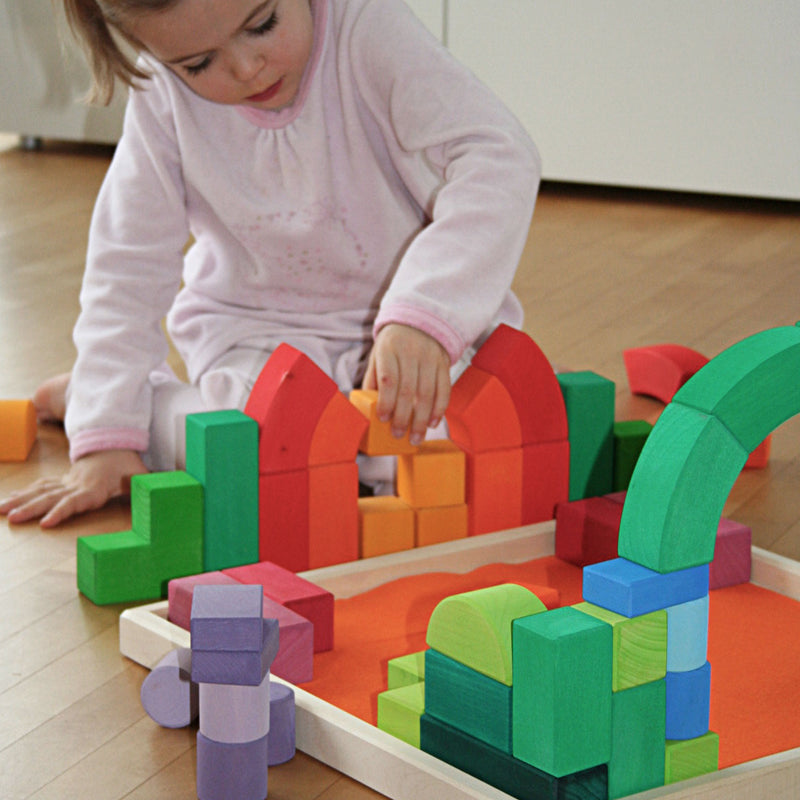 Grimm's Building Set Romanesque 4 x 4 cm