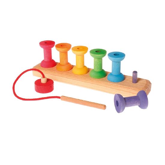 Grimm's Thread Game Bobbins, small