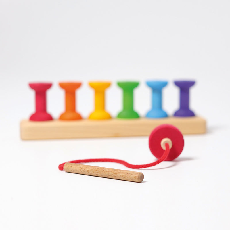 Grimm's Thread Game Bobbins, small