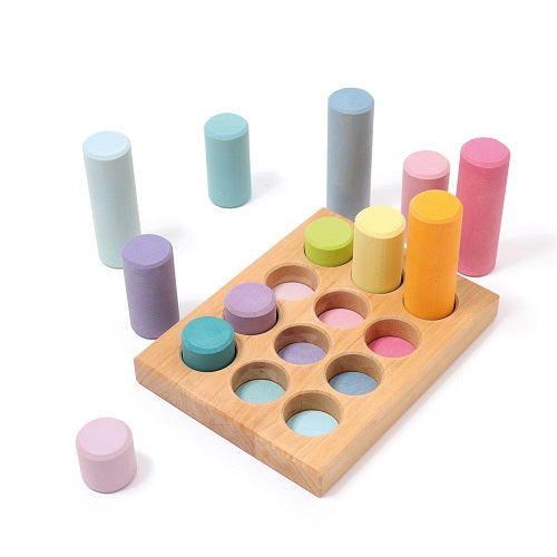 Grimm's Sorting Board With Rollers, 12 pcs