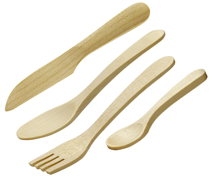 Erzi Tableware - Wood Cutlery Set