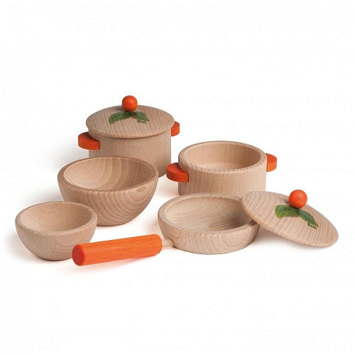 Erzi Tableware - Wood Cooking Set