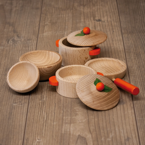 Erzi Tableware - Wood Cooking Set