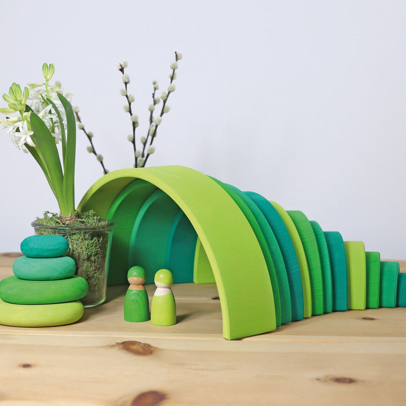 Grimm's Tunnel - Forest Green & Meadow Green