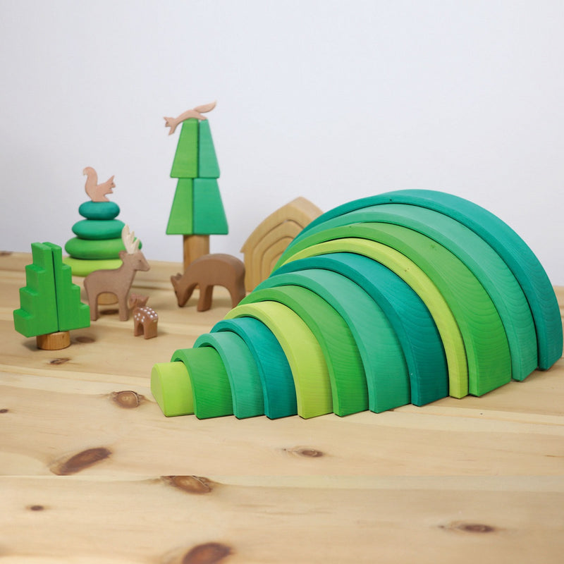 Grimm's Tunnel - Forest Green & Meadow Green